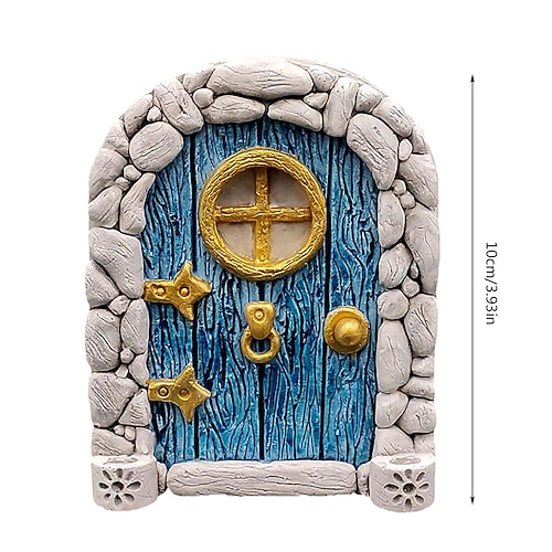 porta fatata per alberi, porta fatata per porta decorazione giardino , porta albero in miniatura , porta in miniatura per decorazione albero , porte i