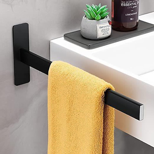 Paper Towel Holder, Self Adhesive Kitchen Towel Rack EASY TO INSTALL NO  DRILLING