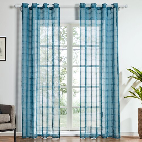 

cortinas transparentes brancas cortina de janela ilhó decoração de casa semitransparente para sala de estar equilíbrio privacidadeamp; cortinas transparentes de linho verticais claras para quarto 1