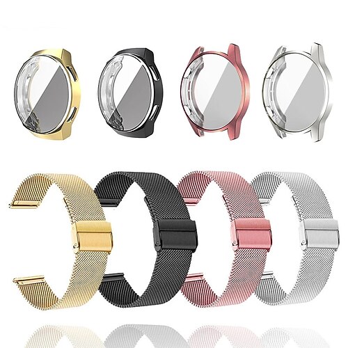 

1 Bracelet de montre connectée Compatible avec Huawei Montre Huawei GT2 42mm Montre Huawei GT 2 46MM Montre Huawei 3 Montre intelligente Sangle Imperméable Robuste Fermoir magnétique Bracelet Milanais