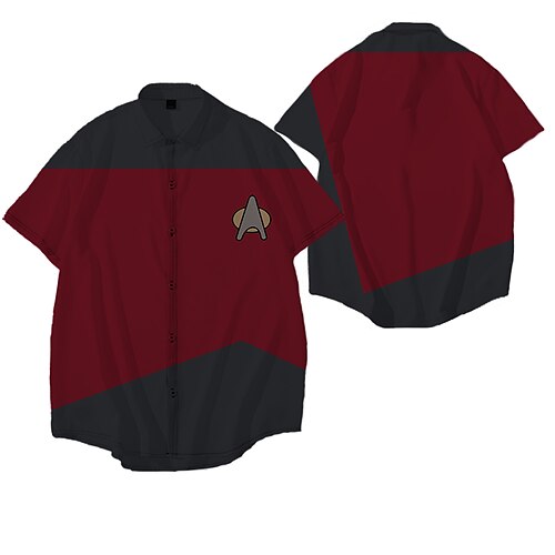 

Star Trek Top o camicia 3D Stile di strada Maglietta Per Per uomo Per donna Unisex Per adulto Stampa 3D 100% poliestere Casual / quotidiano