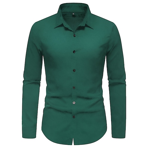 

Per uomo Camicie Camicia con bottoni Camicia con colletto Camicia da ballo Camicia in raso di seta Nero Bianco Verde Pop art Per tutte le stagioni Matrimonio Feste Abbigliamento Stampa