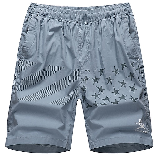 

Per uomo Pantaloncini sportivi Pantaloncini attivi Pantaloncini Pantaloncini da spiaggia Pantaloncini casual Tasche Vita elastica Stella Traspirante Asciugatura rapida Lunghezza del ginocchio Esterno