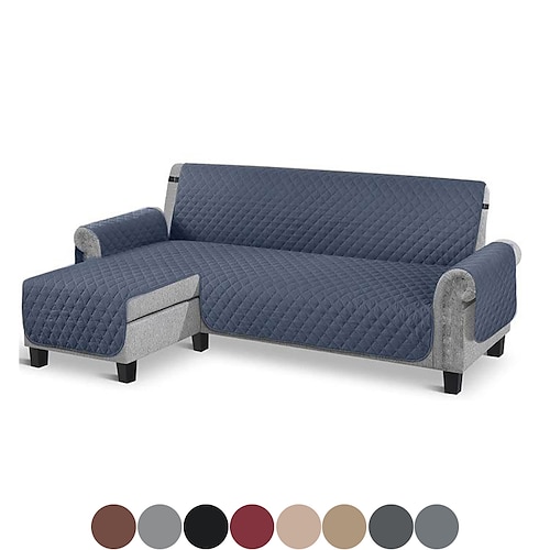 

tapete de sofá capa de sofá capa de sofá anti-riscos de gato almofada de assento capa seccional para poltrona loveseat 4 ou 3 lugares l forma para crianças, animais de estimação, gatos (não vendido