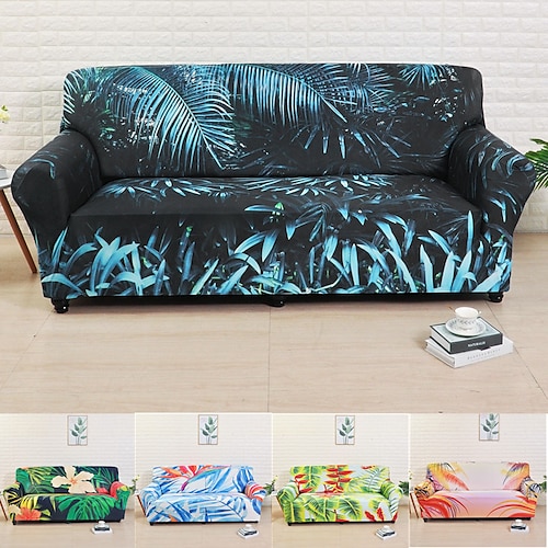 

Elastischer Sofabezug Boho-Schonbezug Elastischer Sofabezug für Sessel Loveseat 4- oder 3-Sitzer L-Form Chaiselongue Staubdichter Couchschutz