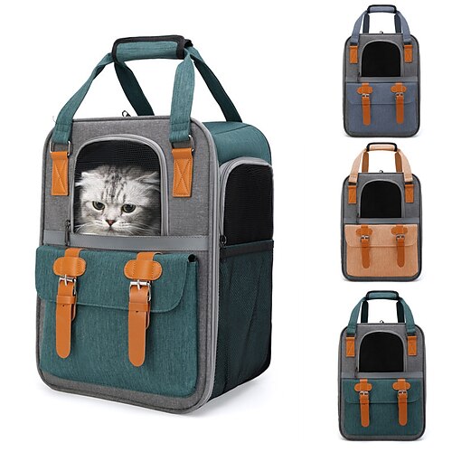 

sac pour chat sac à dos portable portable pliable respirant sac pour chat non souffrant sac pour animaux de compagnie