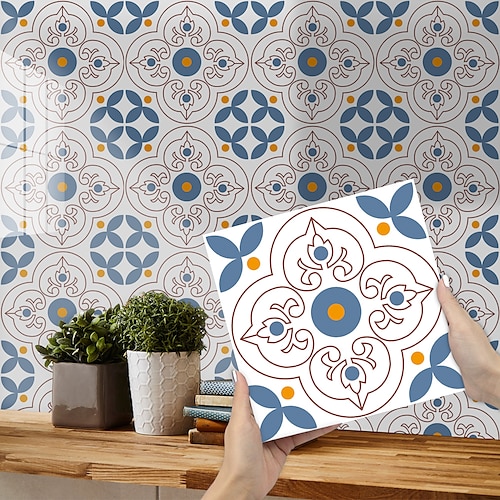 

10 pièces auto-adhésif marbre carrelage autocollant mural pvc résistant à l'huile étanche pour la maison salon chambre cuisine salle de bain 30x30cm