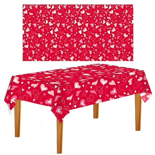 

nappe jetable essuyer nappe en vinyle imperméable printemps nappe en toile cirée en plastique couverture de table d'extérieur ovale pour pique-nique, repas de mariage, pâques