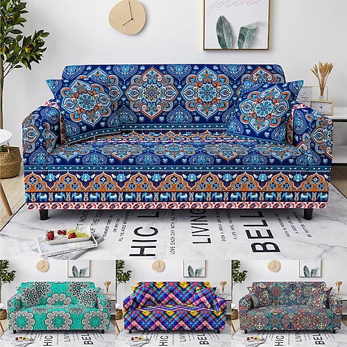 

Capa de sofá elástica capa de sofá elástica secional poltrona loveseat 4 ou 3 lugares em forma de l macio durável lavável