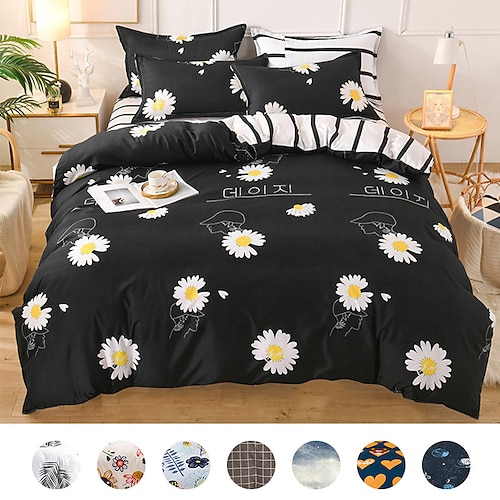 

Bohemia Style Printed Duvet Cover Bedding Sets Comforter Cover with 1 Duvet Cover or Coverlet,1Sheet,2 Pillowcases for Double/Queen/King(1 Pillowcase for Twin/Single)