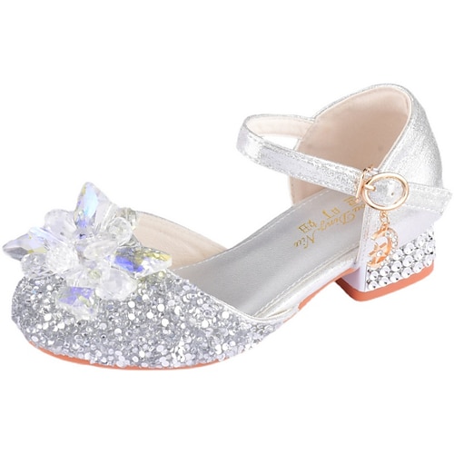 

Mädchen Absätze Täglich Glitzer Kleid-Schuhe Absätze Leder Glanz Tragbar Atmungsaktivität Rutschfest Prinzessin Schuhe Große Kinder (ab 7 Jahren) Kleine Kinder (4-7 Jahre) Schulanfang Hochzeit Party