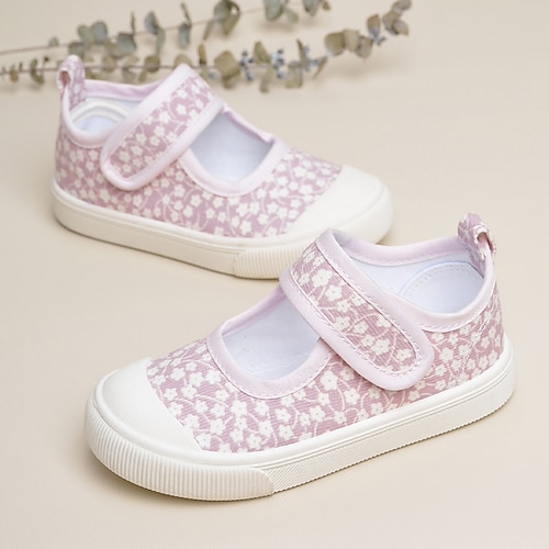 

Para Meninas Tênis Diário Esporte lazer Casual Conforto Lona Respirabilidade Look desportivo Crianças (4 a 7 anos) Escola Casa Casual Exercicio Exterior Caminhada Exterior Flor Rosa claro Primavera