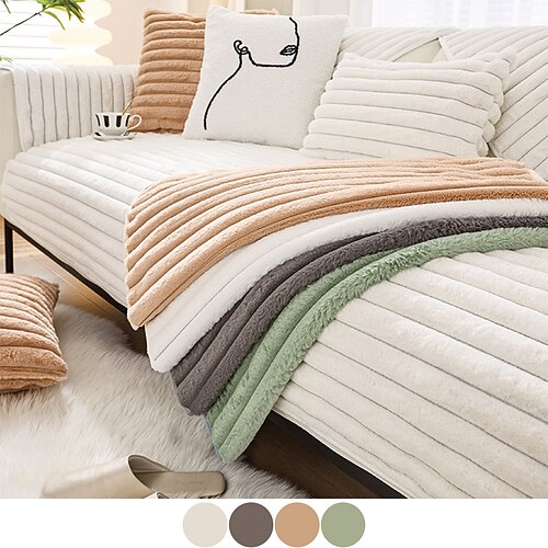 

salbeigrüner Sofamattenbezug Schonbezug Sofasitzbezug Schnittcouchbezüge, Möbelschutz Anti-Rutsch-Couchbezüge für Hunde Katzen Kinder (stückweise verkauft / nicht alle Sets)