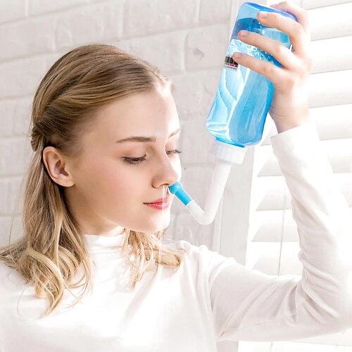 

1pc 300ml/10.6oz Nasal Wash Bottle, Nose Wash Cleaner