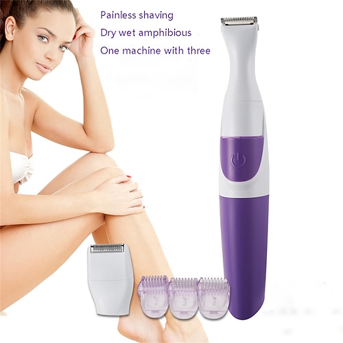 

Epilatore di precisione 2 in1 per capelli elettrici per il viso da donna per bikini sotto le ascelle