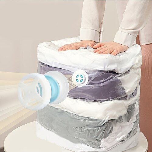 

Vacuum Compression Bag Three-dimensional Storage Bag Clothes Quilt Special Large-capacity Household Vacuum-free Finishing Bag