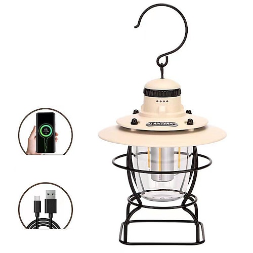 

Camping Lanterns Tent Lights Emitters Portable Professional Lightweight Easy Carrying Durable Camping / Hiking / Caving Everyday Use Hunting Black Copper Gold