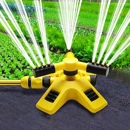 

Automatic Rotating Sprinkler, 360° Watering Tools For Lawn, Nozzle For Garden Irrigation, Watering Equipment, Gardening & Lawn Supplies