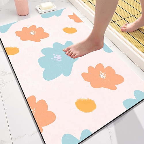 

tappetino da bagno in terra di diatomee porta del bagno super assorbente tappetino per piedi ad asciugatura rapida tappetino per porta d'ingresso tappetino antiscivolo