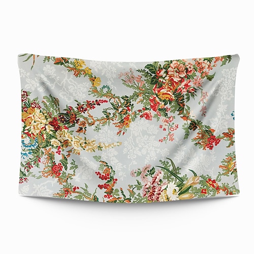 

Floral große Wandteppich Kunstdekor Foto Hintergrund Decke Vorhang hängend Zuhause Schlafzimmer Wohnzimmer Dekoration
