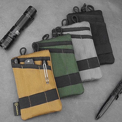 

Bolsa de Cintura Pochete Cinto de Corrida Respirável Vestível Multifuncional Leve Durável Ao ar livre Equitação Alpinismo Militar Tecido Oxford Preto Verde Cáqui