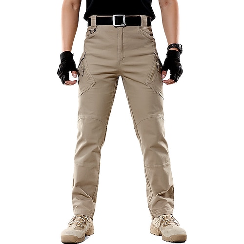 

Herre Trekkingbukser Taktiske lastbukser Udendørs Ripstop Åndbart Bekvem Modstandsdygtighed Underdele Brun Kakifarvet Bomuld Jagt Fiskeri Camping / Vandring / Grotteudforskning S M L XL XXL