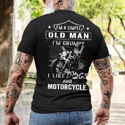

Per uomo maglietta Magliette Pop art Moto Girocollo Abbigliamento Stampa 3D Esterno Informale Manica corta Stampa Vintage Di tendenza Originale