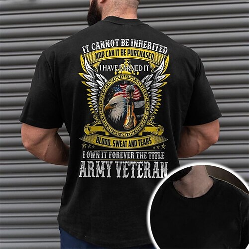 

Per uomo maglietta Magliette grafiche Camicia fresca Stampe astratte Patriotico Bandiera Girocollo Stampa a caldo Strada Da mare Maniche corte Stampa Abbigliamento Originale Essenziale Contemporaneo