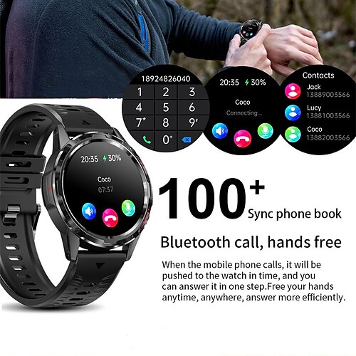 

h70 smart herren- und damenuhren herzfrequenz blutdruck blutsauerstoff bluetooth anruf schlaf zählen weibliche zeitraumverfolgung smart armband sportuhr