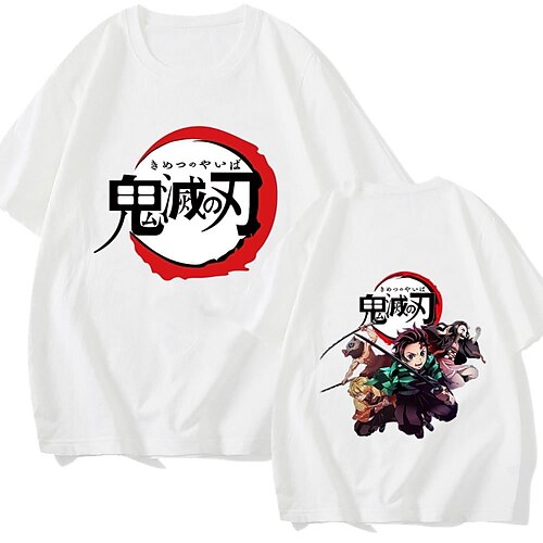 

Matador de Demônios: Kimetsu no Yaiba Kamado Nezuko Kamado Tanjiro Japonesa/Curta Imprimir Clássico Estilo de rua Camiseta Para Homens Mulheres Unisexo Adulto Hot Stamping 100% algodão Casual / Diário