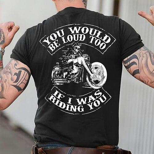 

Herre T skjorte Grafiske T-skjorter Kul skjorte Hodeskaller Grafiske trykk Crew-hals Varm stempling Gate Feriereise Kort Erme Trykt mønster Klær Designer Grunnleggende Moderne Moderne