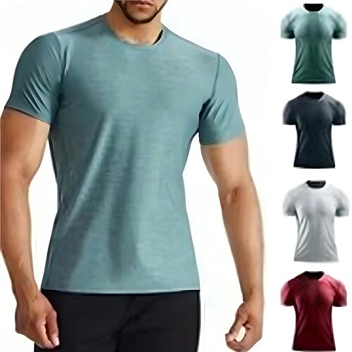 

Per uomo maglietta T-shirt Liscio Girocollo Strada Da mare Maniche corte Abbigliamento Originale Essenziale Contemporaneo moderno