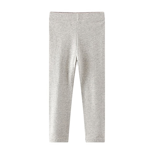 

Baby Pige Leggings Helfarve Mode udendørs 3-7 år Sommer Sort Hvid Gul