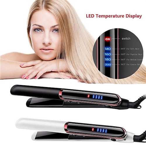 

2 in 1 Flash Heat Anion Haarglätter Haarstyling gerade Locken Dual-Use-Haartrockner Pony Haarglätter negative Ionen Riffelung