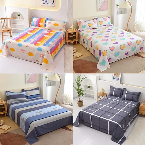 

neue mode druck vier jahreszeiten universal zebrastreifen muji stil leopardenmuster spannbettlaken bettdecke