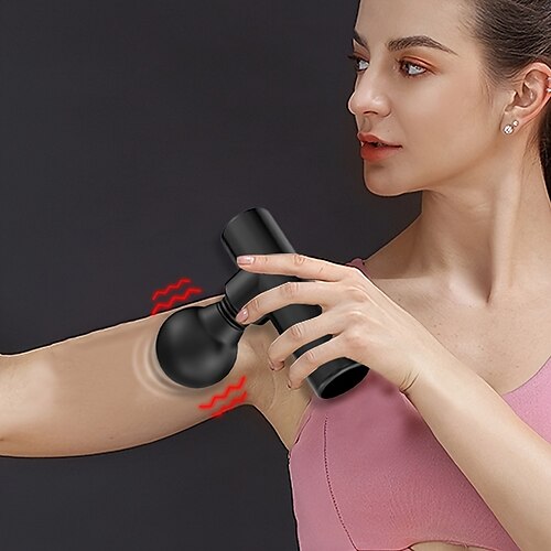 

Pistolet de massage haute fréquence mini vibrateur relaxation musculaire relaxation du corps masseur électrique cou dos pied jambe épaule pistolet