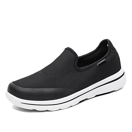 

Homens Mocassins e Slip-Ons Look desportivo Casual Atlético Caminhada Tecido elástico Respirável Preto Azul Outono