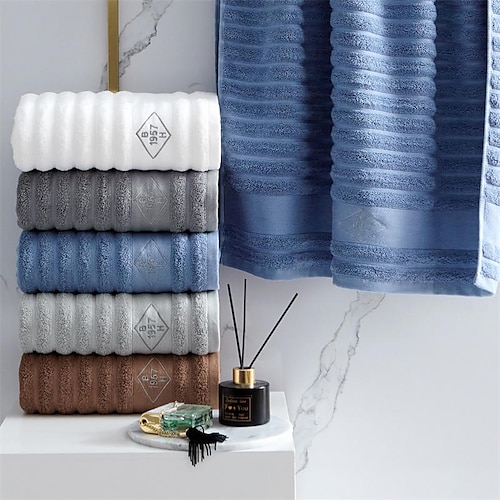 

Toalla de baño de toalla de viento de hotel de impresión activa de algodón suave y muy absorbente