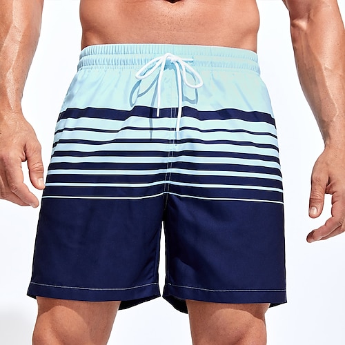 

Per uomo Boxer da surf Pantaloncini da mare Boxer da mare Pantaloncini estivi Pantaloncini da spiaggia A cordoncino con fodera in rete Vita elastica Stampe astratte Floreale Asciugatura rapida Breve