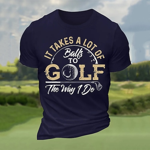 

Per uomo maglietta Magliette grafiche Camicia fresca Alfabetico Stampe astratte Golf Passatempo Girocollo Stampa a caldo Strada Da mare Maniche corte Stampa Abbigliamento 32S Originale Essenziale