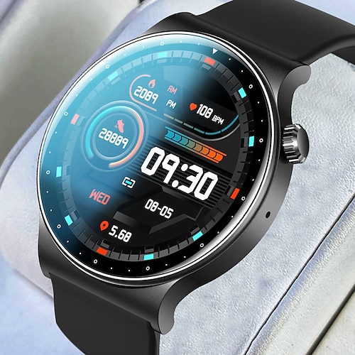 

NX9 Smartwatch 1.39 Zoll Smartwatch Fitnessuhr Bluetooth Schrittzähler Anruferinnerung Fitness Tracker Kompatibel mit Android iOS Herren Wasserfest Langer Standby Freisprechanlage IP68 49mm