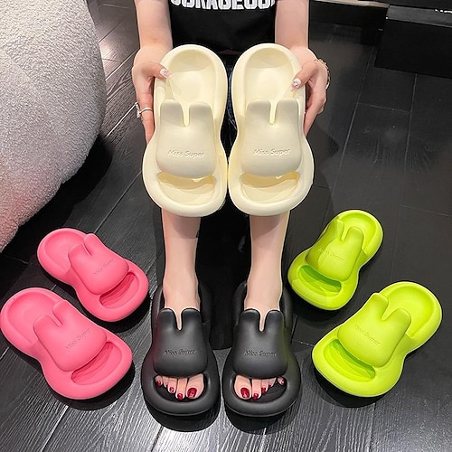 

heißer Verkauf an Offline-Ständen Hasenohren Modetrend Sommer Sandalen und Hausschuhe für Damen Outdoor-Bekleidung Xiaohongshu Hot Style