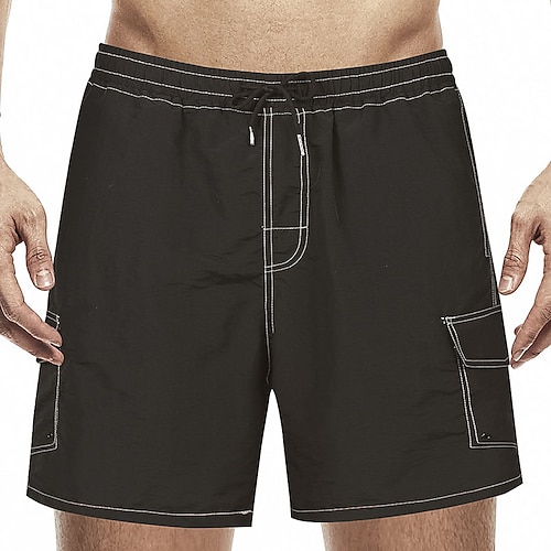 

Per uomo Boxer da surf Pantaloncini da mare Boxer da mare Pantaloncini con fodera in rete Liscio Comfort Traspirante Per eventi Per uscire Hawaiano Boho Nero Bianco