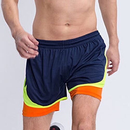 

Per uomo Pantaloncini da corsa Pantaloncini da palestra 2 in 1 Pantaloni Sportivo Athleisure Traspirante Traspirazione umidità Morbido Fitness Allenamento in palestra Corsa abbigliamento sportivo
