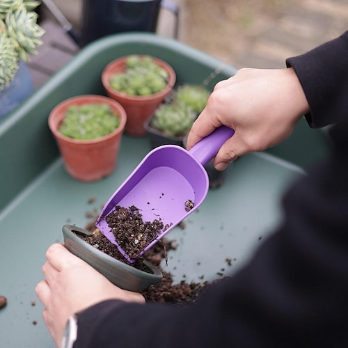 

hagespade fortykket katteavføring spade saftig furujord spade plante blomster og grønnsaker pottehageredskaper gravespade