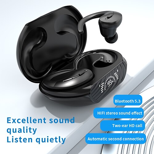 

A8 True Wireless Headphones TWS Earbuds Ear Hook Bluetooth 5.3 Stereo HIFI with Charging Box for Apple Samsung Huawei Xiaomi MI Yoga Everyday Use Traveling Mobile Phone