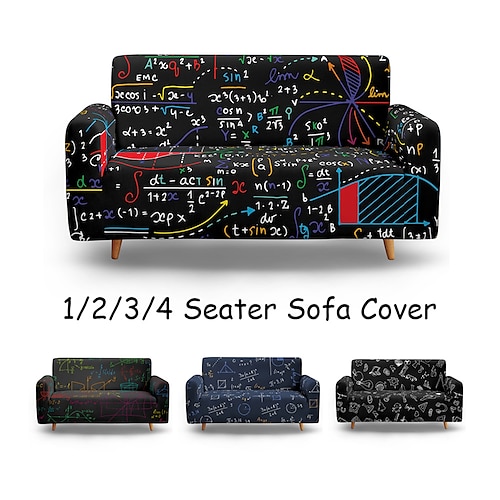 

Funda de sofá funda elástica funda de sofá suave y duradera 1 pieza de tela de licra lavable protector de muebles ajuste sillón asiento/loveseat/sofá/xl sofá/sofá en forma de l