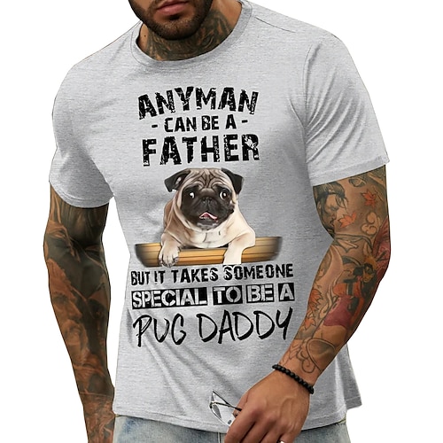 

Per uomo maglietta Magliette grafiche Camicia fresca Animali Con cagnolino Alfabetico Stampe astratte Girocollo Stampa a caldo Strada Da mare Maniche corte Stampa Abbigliamento 32S Originale