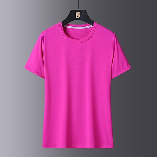 

Per donna T-shirt da escursione Manica corta Girocollo Maglietta Esterno Ultra leggero (UL) Traspirante Comodo Asciugatura rapida Chinlon Elastene Rosa scuro Nero Bianco Pesca Scalate Spiaggia