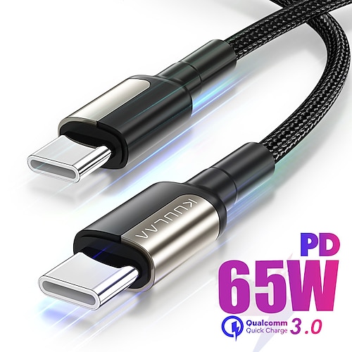 

cavo usb c a usb tipo c cavo pd 65w cavo di ricarica rapida usbc a tipo-c cavo per samsung macbook ipad huawei xiaomi